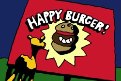 THE COW WHO WANTED TO BE A HAMBURGER - still #1