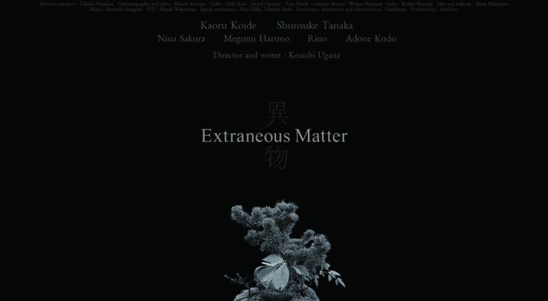 Extraneous Matter - still #1