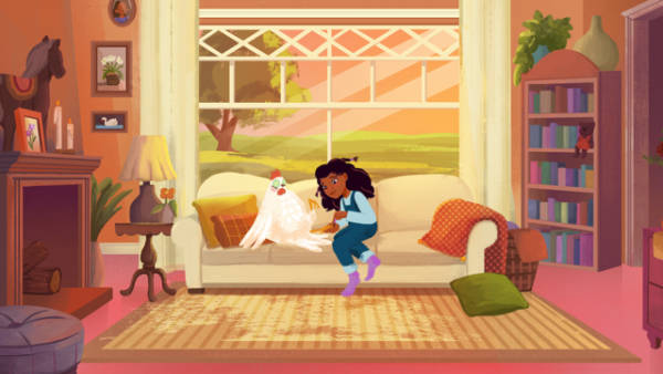 Henrietta Finds a Nest - still #3