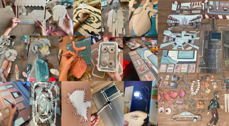 Cardboard Heart - still #5